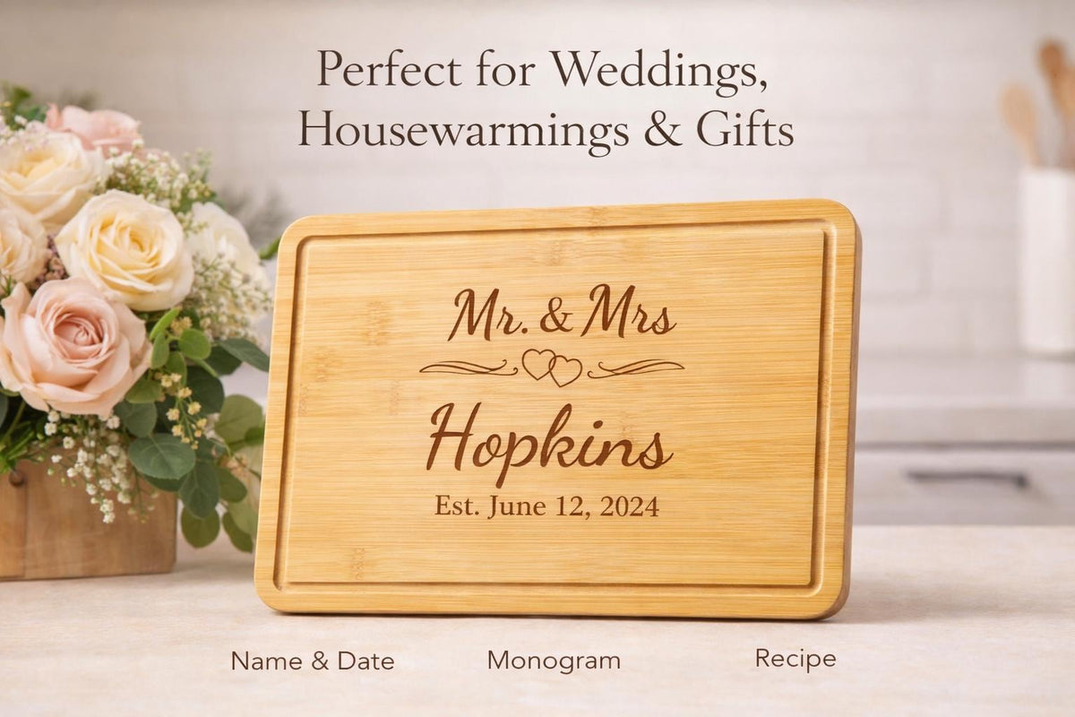 Personalized Bamboo Cutting Board – photo 4