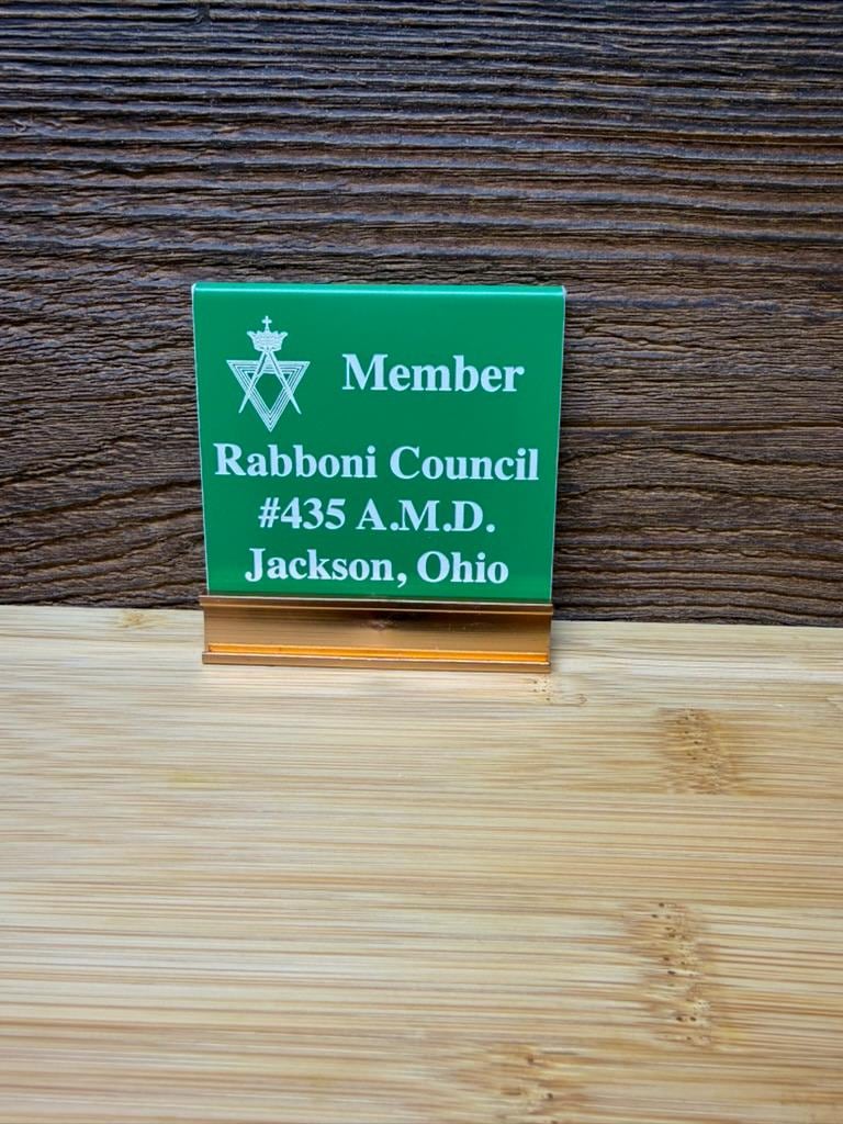 Custom Masonic Pocket Badge – photo 3