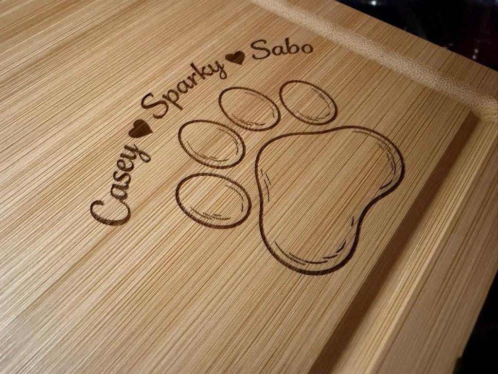 Personalized Bamboo Cutting Board – photo 2