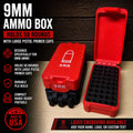 9mm Ammo Box – 50 Round, Engravable
