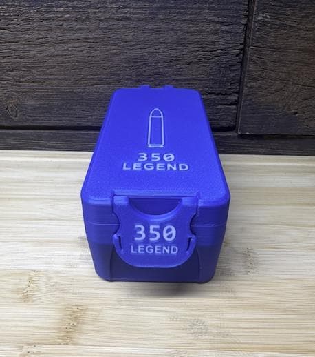 350 Legend Ammo Box – 50 Round, Engravable – photo 4
