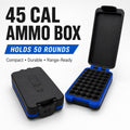 45 Caliber Ammo Box – 50 Round, Engravable