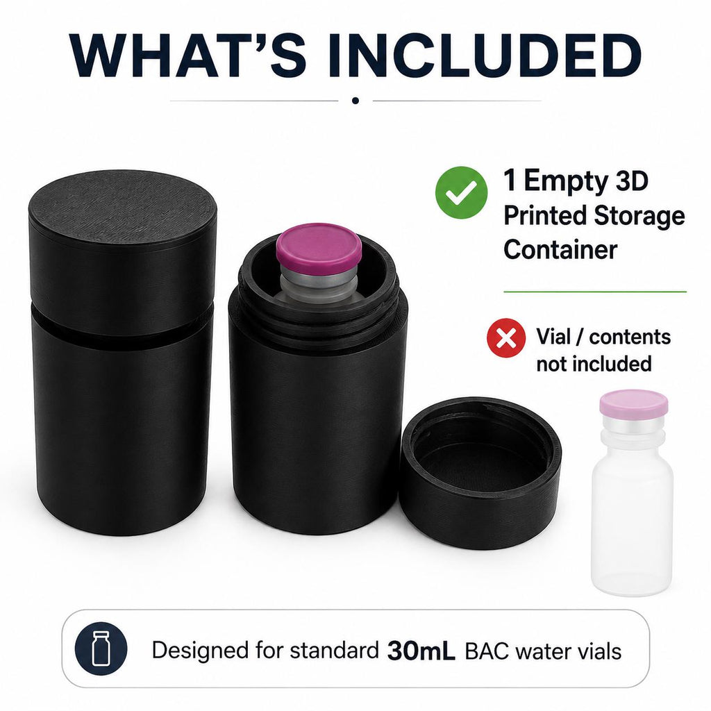 30 mL Vial Holder – Screw-Top Case – photo 2
