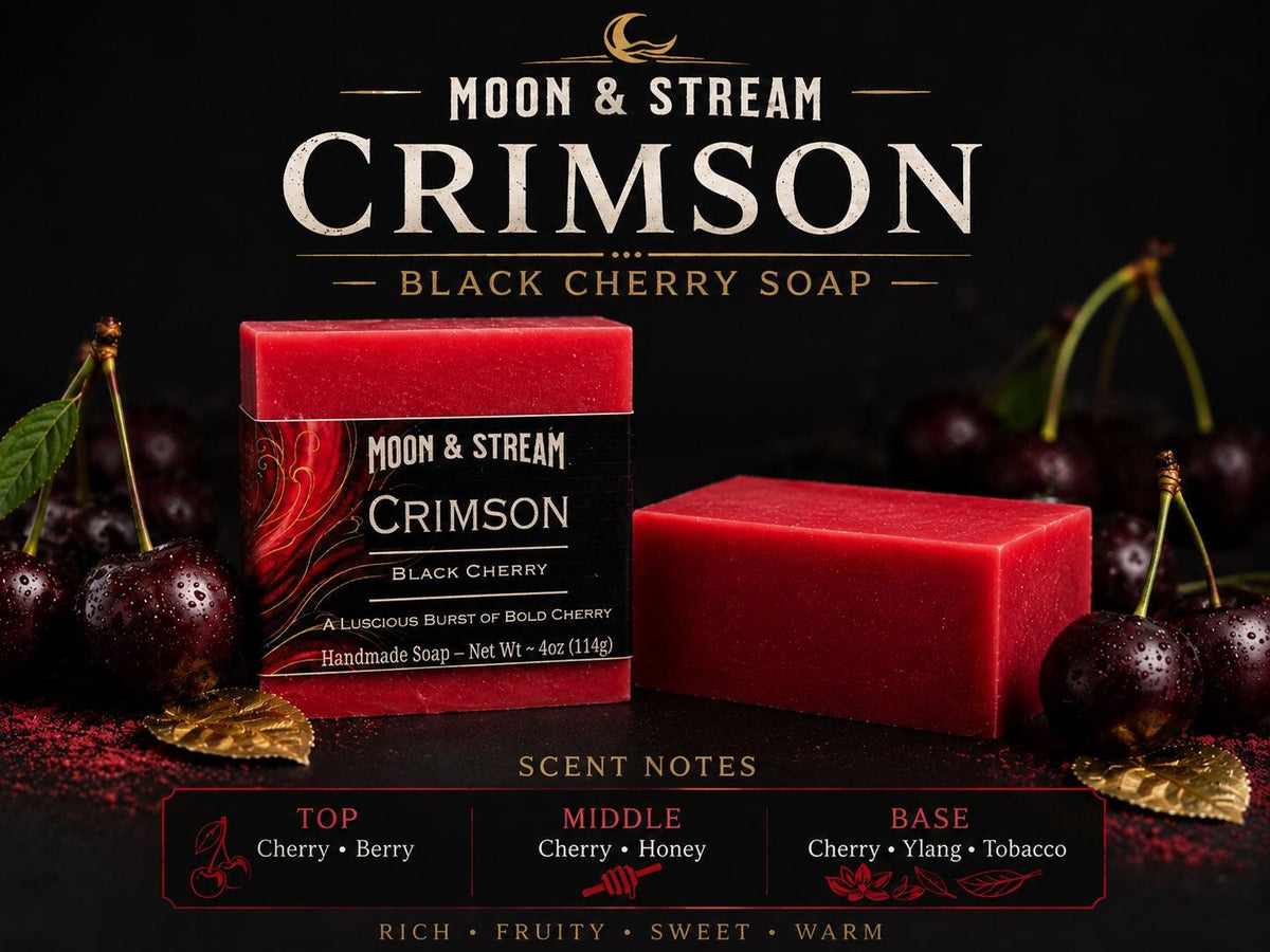 Crimson Black Cherry Soap — image 1