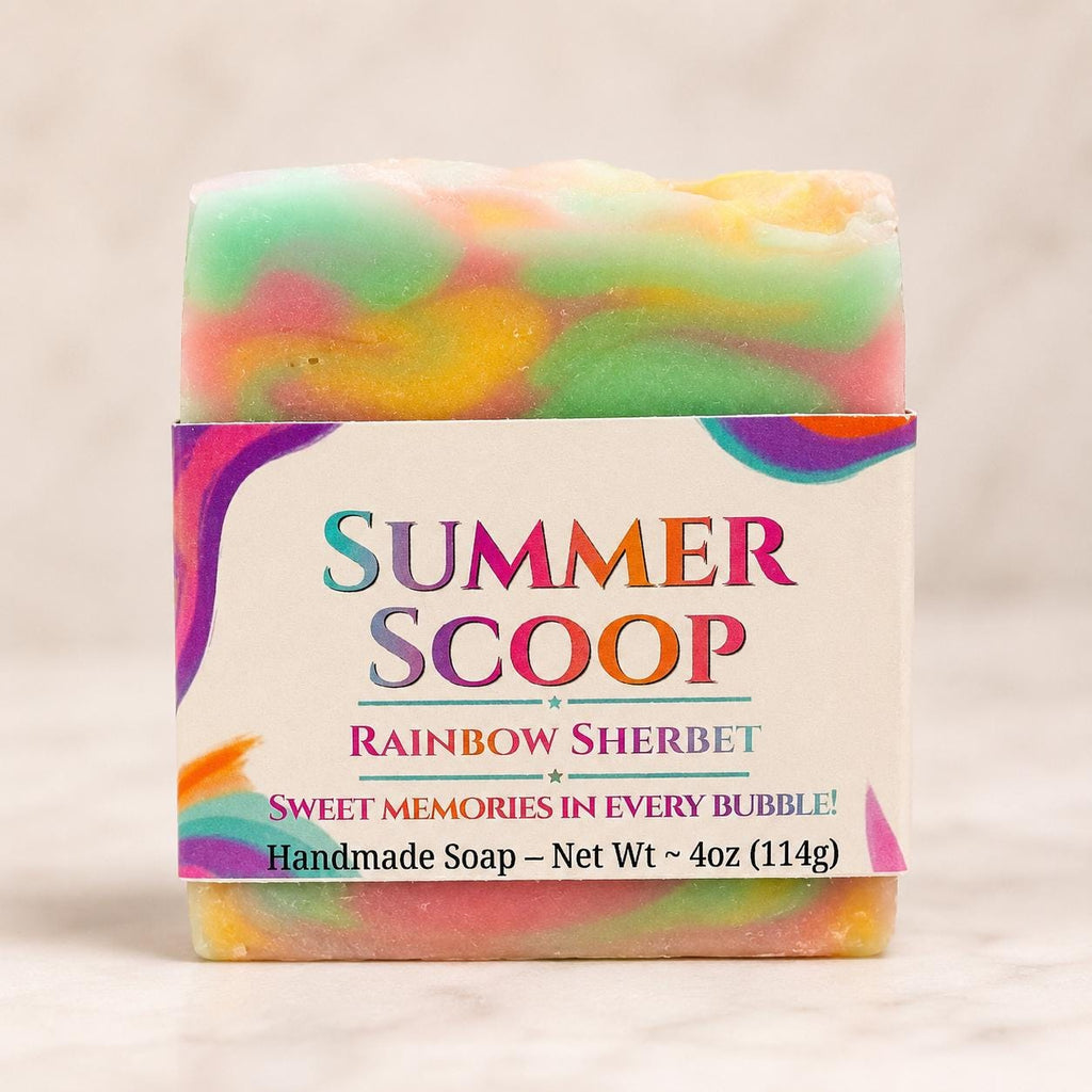 Summer Scoop Rainbow Sherbet Soap — image 2