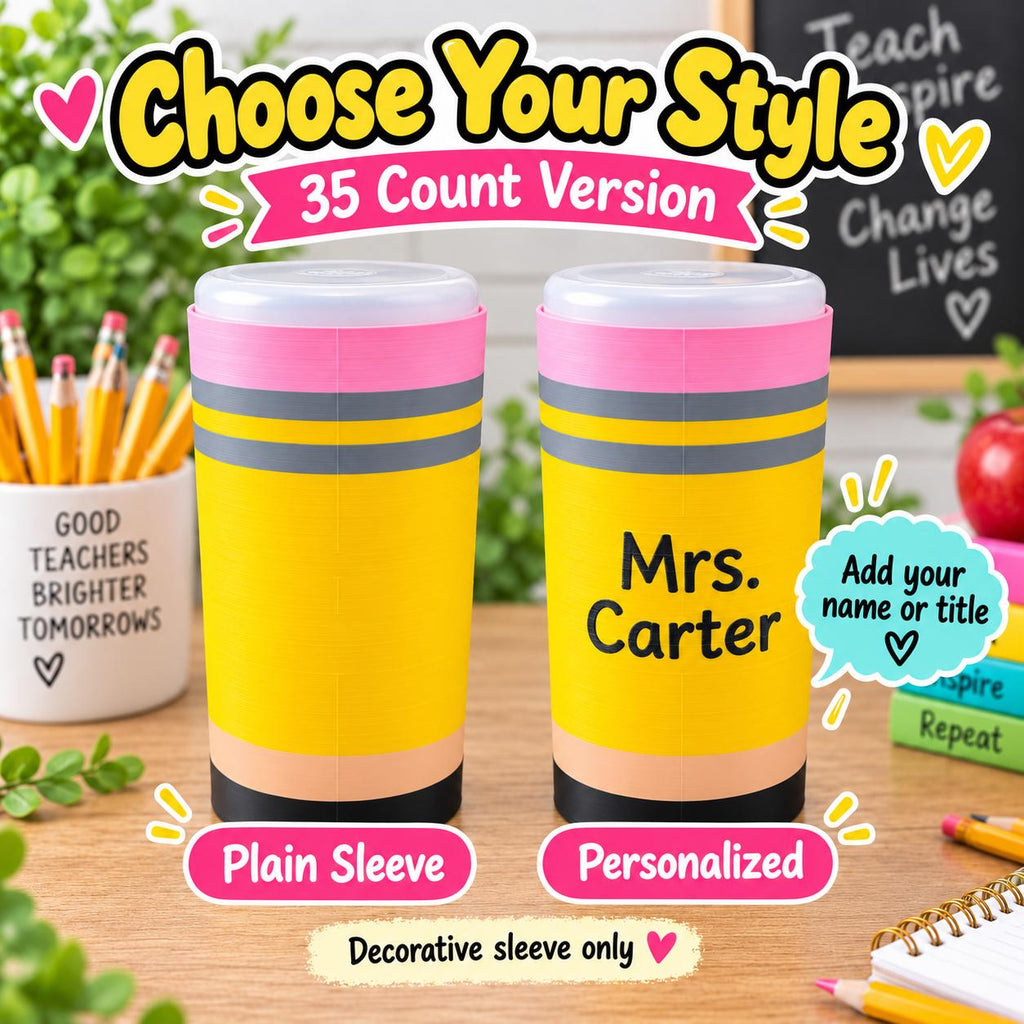 35-Count Pencil Wipe Canister Cover – photo 2