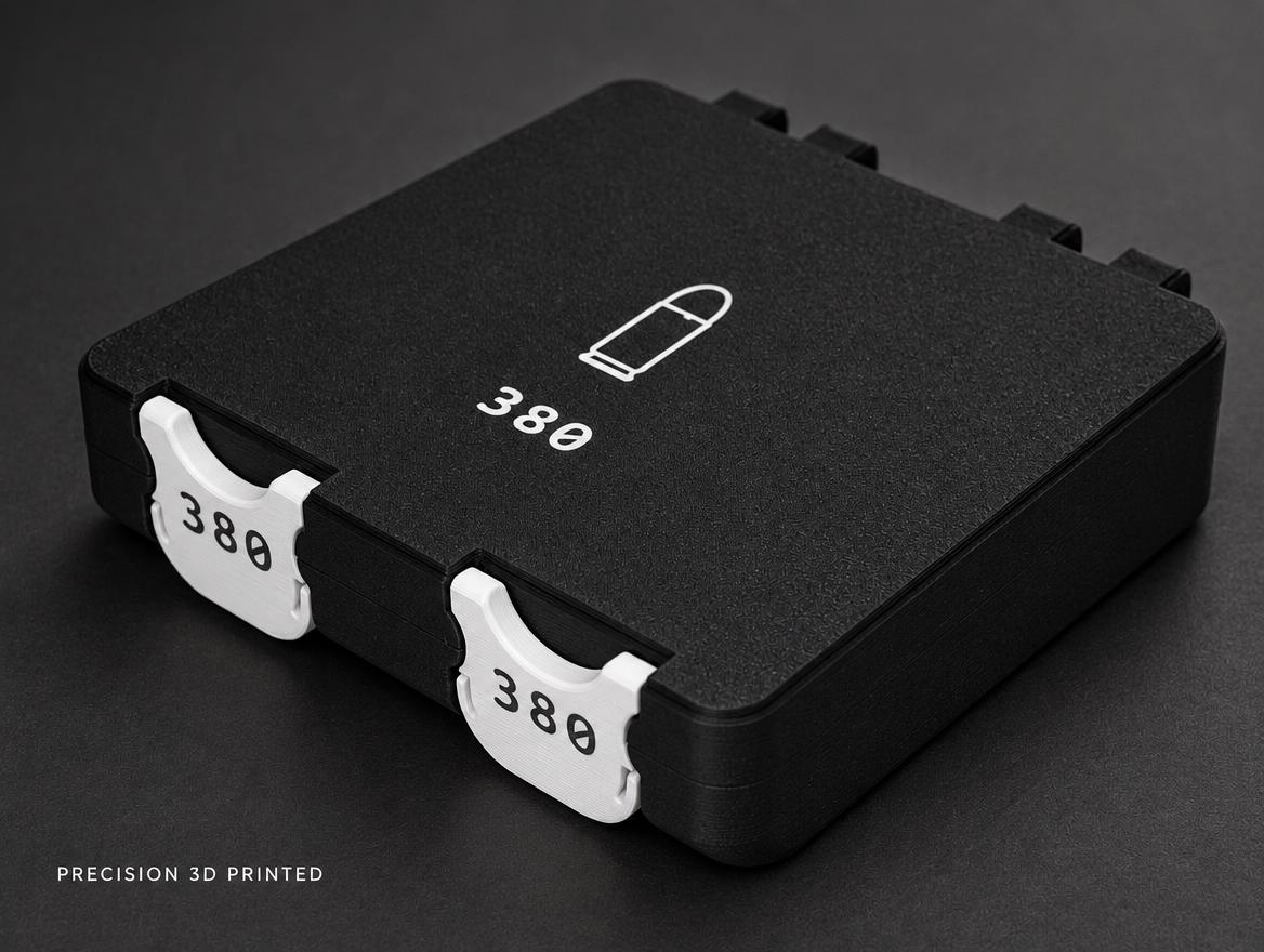 .380 ACP Ammo Box – 150 Round Double Case – photo 5