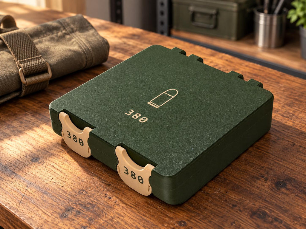 .380 ACP Ammo Box – 150 Round Double Case – photo 6