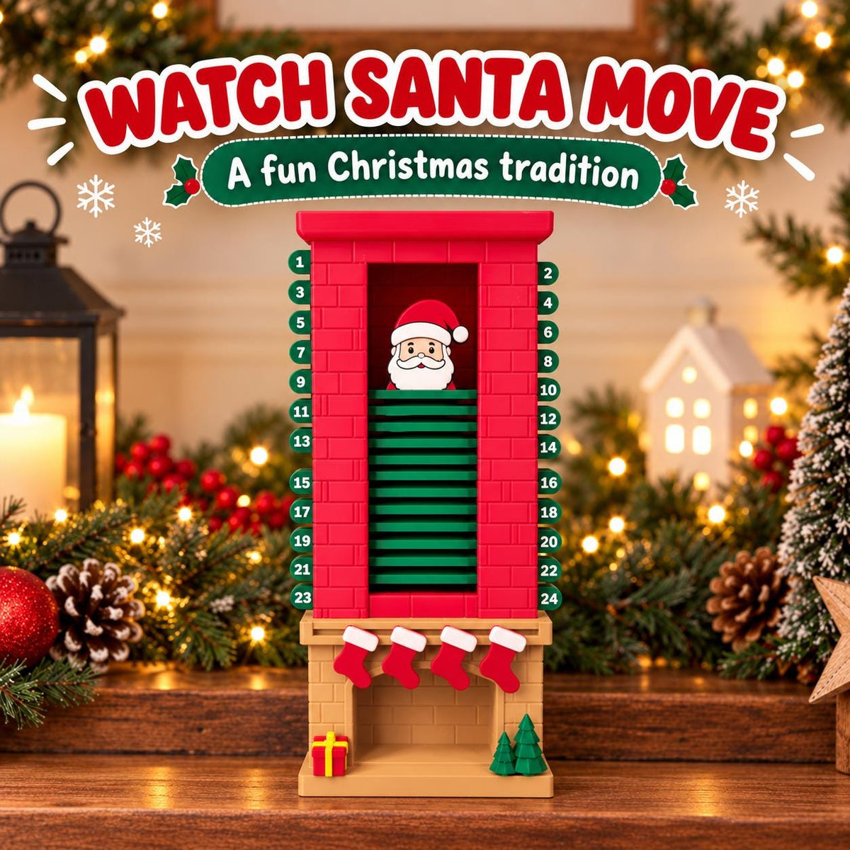 Santa Down the Chimney Advent Calendar – photo 6