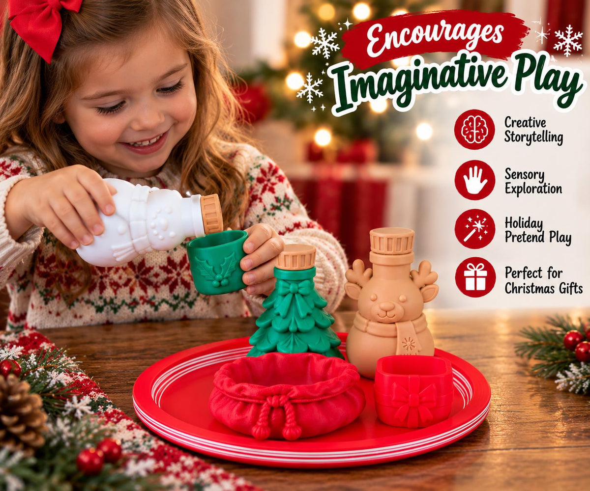 Christmas Potion Play Set – Reindeer, Snowman & Tree – photo 3