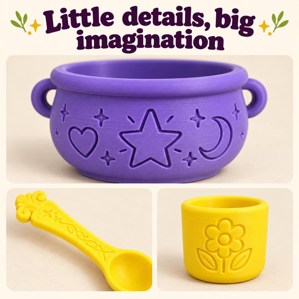 Kids Potion Play Set with Cauldron – photo 4
