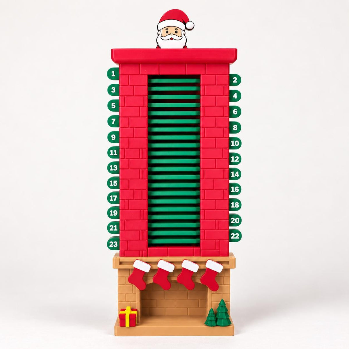 Santa Down the Chimney Advent Calendar – photo 4