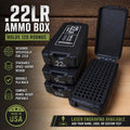 22LR Ammo Box – 120 Round, Engravable